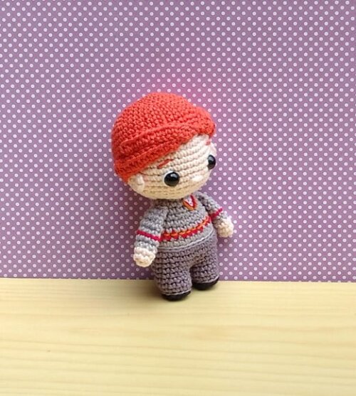 Rony Wesley - Harry Potter Amigurumi