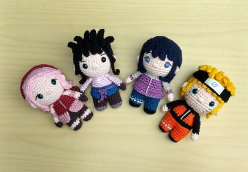 Sakura Haruno Amigurumi (Naruto Shippuden)