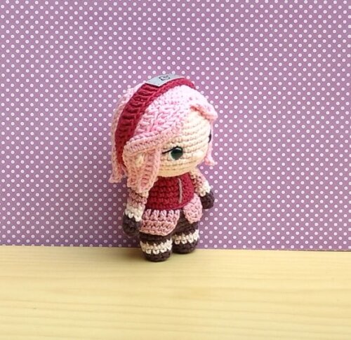 Sakura Haruno Amigurumi (Naruto Shippuden)