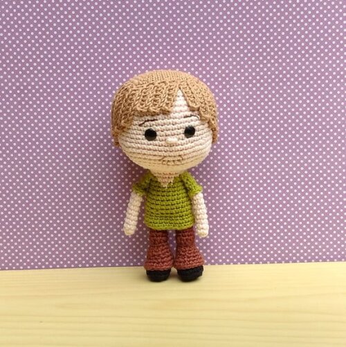Salsicha Rogers - Scooby-doo Amigurumi