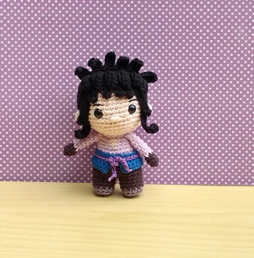 Sasuke Uchiha Amigurumi (Naruto Shippuden)