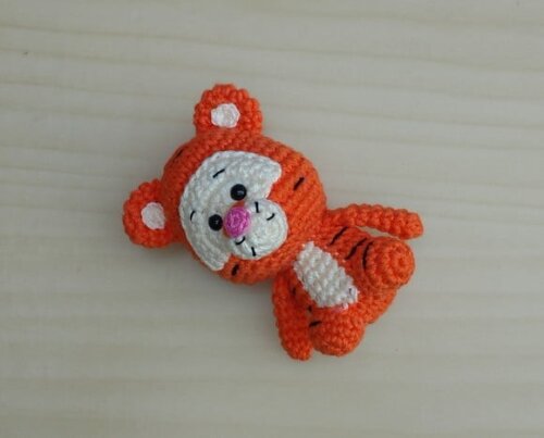 Tigrão ( Turma do Ursinho Pooh ) Amigurumi