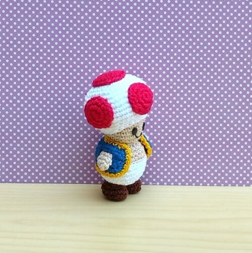 Toad Chibi - Super Mario Amigurumi