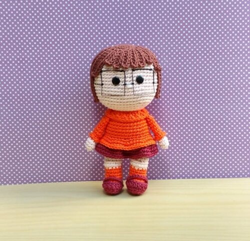 Velma Dinkley - Scooby-doo Amigurumi