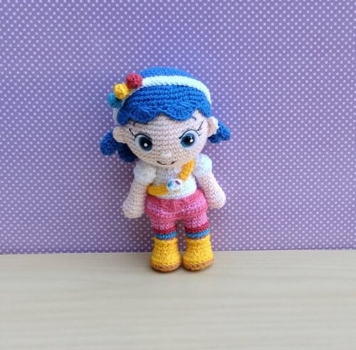 Vera ( Vera e o Reino Arco-íris ) Amigurumi