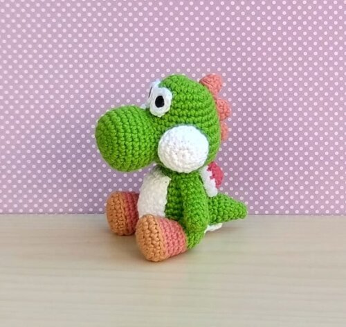 Yoshi Col. Chibi - Super Mario Amigurumi