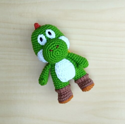 Yoshi Coleção 2 ( Mario Bros - Game) Amigurumi