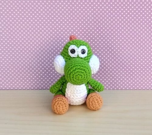 Yoshi Col. Chibi - Super Mario Amigurumi