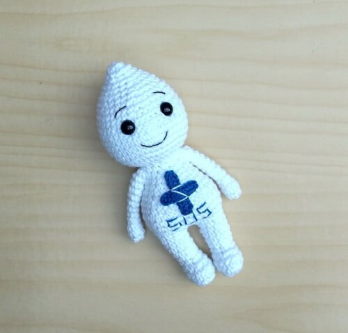 Zé Gotinha Amigurumi