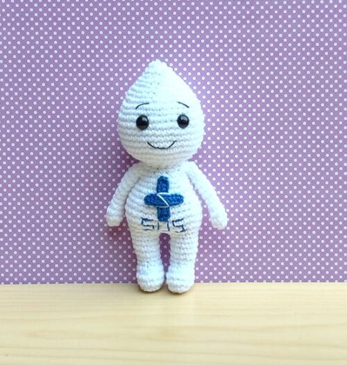 Zé Gotinha Amigurumi