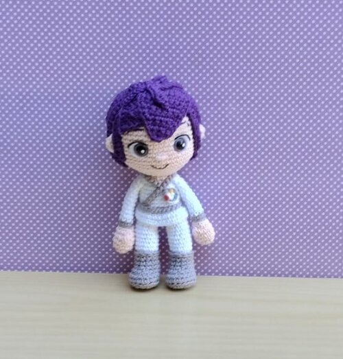 Zee ( Vera e o Reino Arco-íris ) Amigurumi