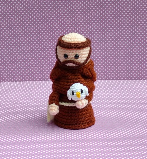São Francisco de Assis Amigurumi