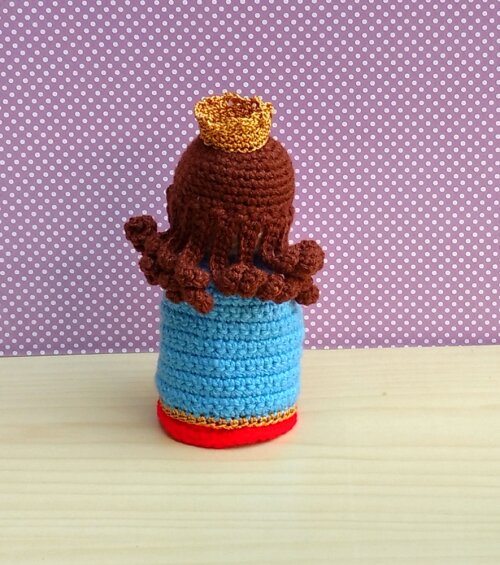 Nossa Senhora Auxiliadora Amigurumi