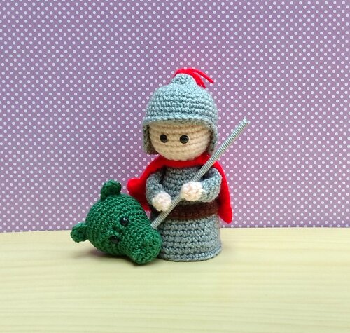 São Jorge Amigurumi