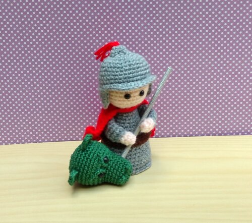 São Jorge Amigurumi
