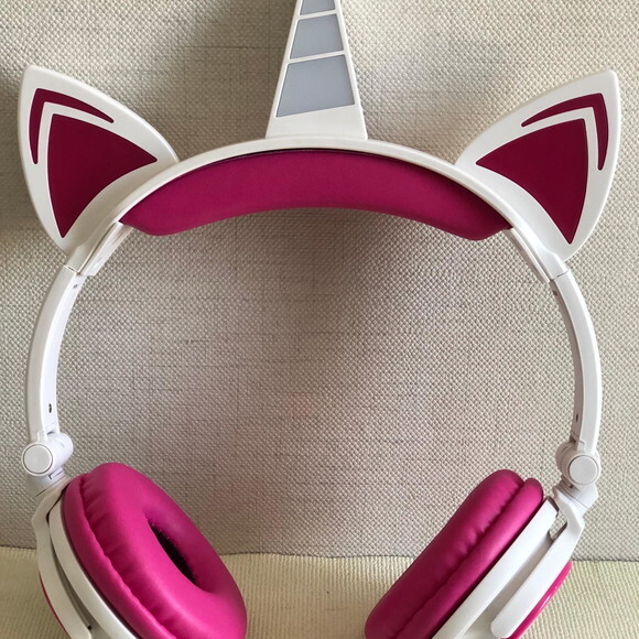 Fone de ouvido Unicornio com Led