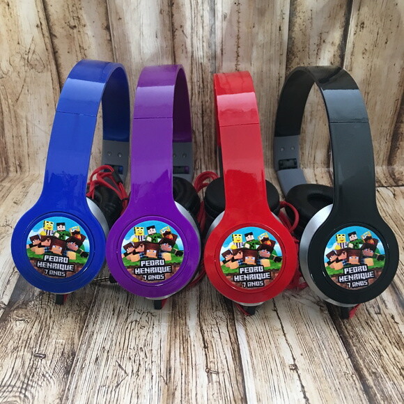 Kit 20 Unidades Authentic Games Minecraft Fone