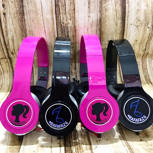 Kit 20 Unidades Barbie Fone Ouvido Personalizado