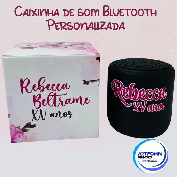 Kit 20 Unidades Caixinha de Som Bluetooth 15 Anos