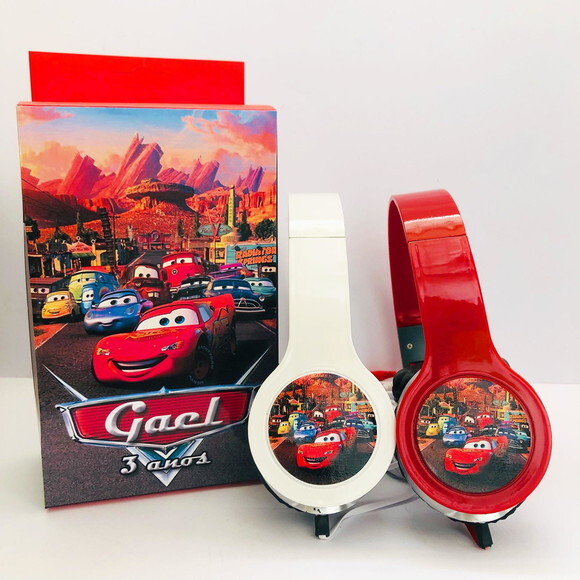 Kit 20 Unidades Carros Fones Personalizados