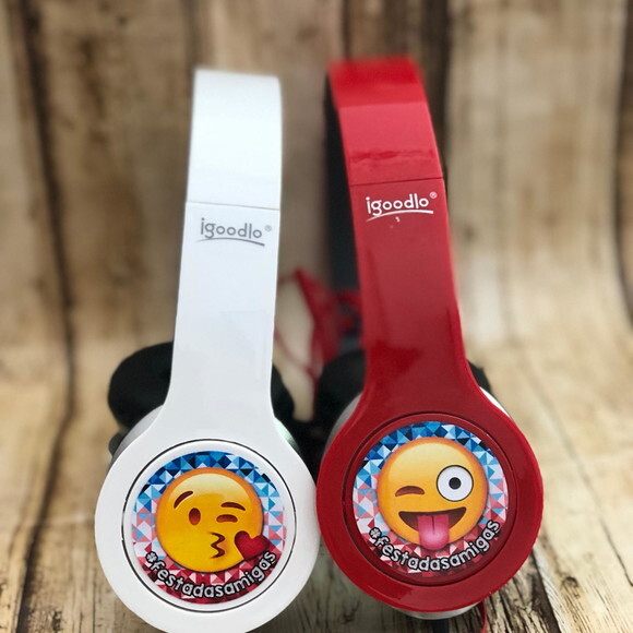 Kit 20 Unidades Emoji Fone Ouvido Personalizado