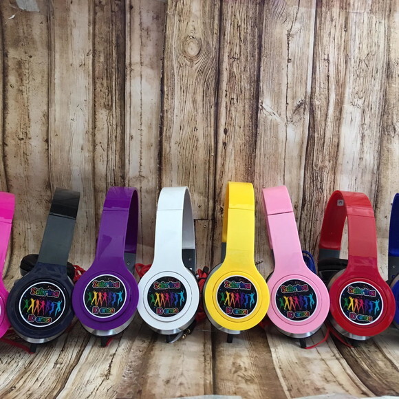 Kit 20 Unidades Festa Balada Neon Fone Personalizado