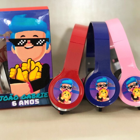 Kit 20 Unidades Fone de Ouvido Personalizado Pk Xd