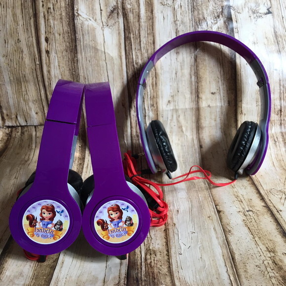 Kit 20 Unidades Fone de Ouvido Princesa Sofia