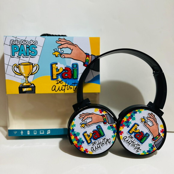 Kit 20 Unidades Fone de Ouvido sem Fio Dia dos Pais