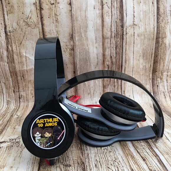 Kit 20 Unidades Fone de Ouvido Star Wars