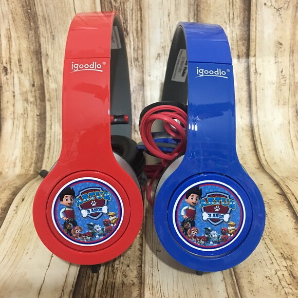Kit 20 Unidades Fone Personalizado Patrulha Canina