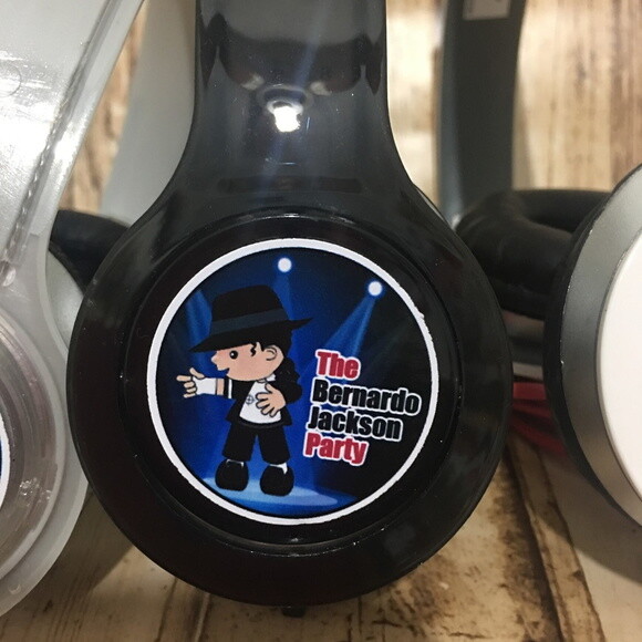 Kit 20 Unidades Fone Personalizado Michael Jackson