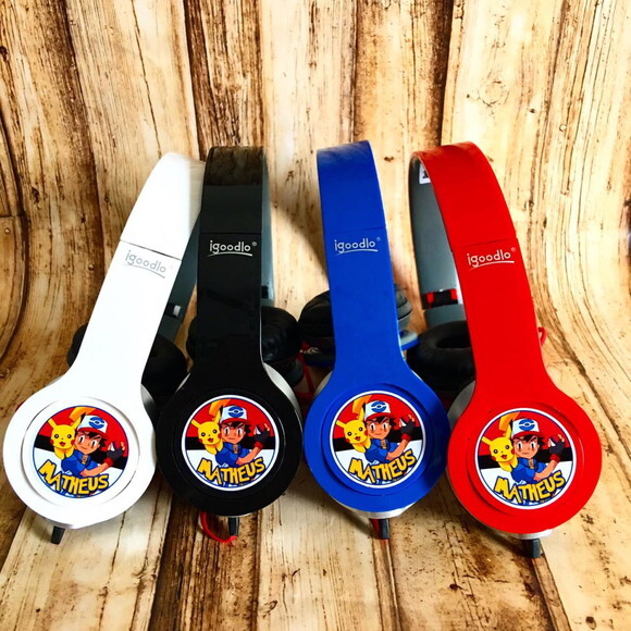 Kit 20 Unidades Fone Pokemon