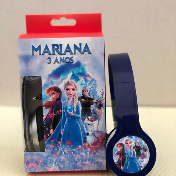 Kit 20 Unidades Frozen 2 - Fone Personalizados