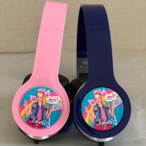 Kit 20 Unidades Jojo Siwa Fone Ouvido Personalizado