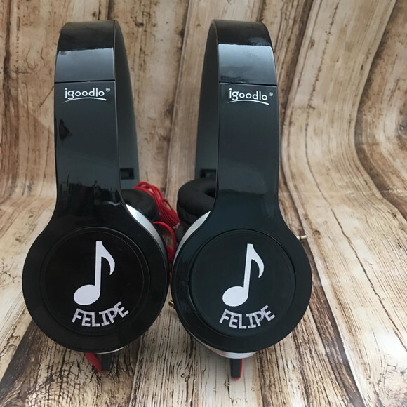 Kit 20 Unidades Música Fone Personalizado