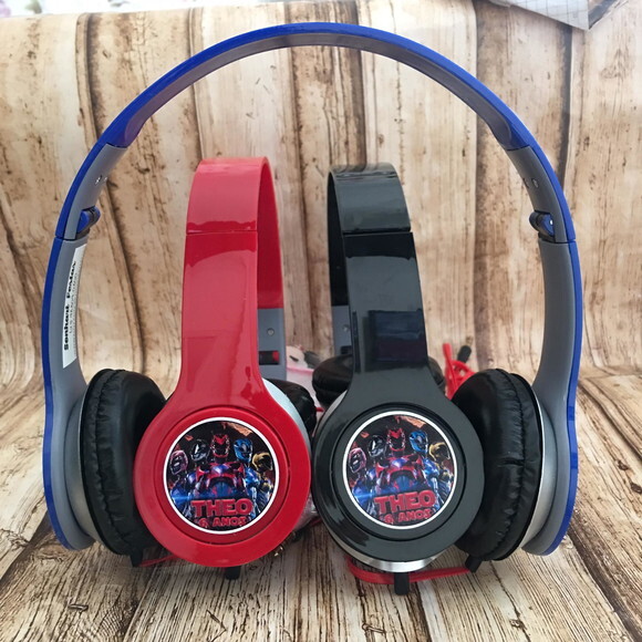 Kit 20 Unidades Power Rangers Fone de Ouvido