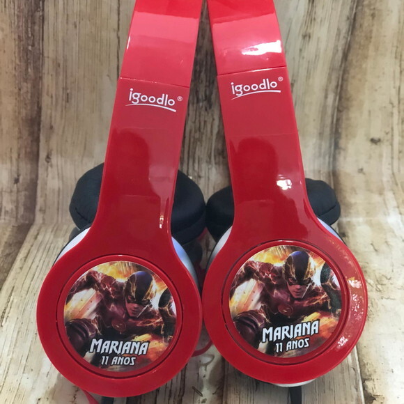 Kit 20 Unidades The Flash - Fone Personalizado