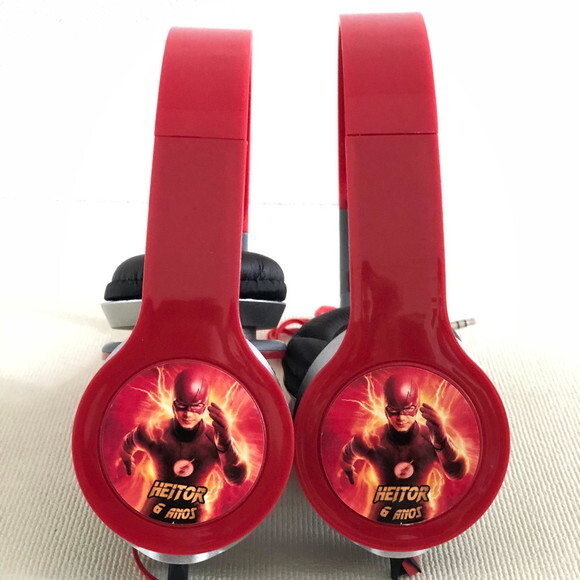 Kit 20 Unidades The Flash - Fone Personalizado