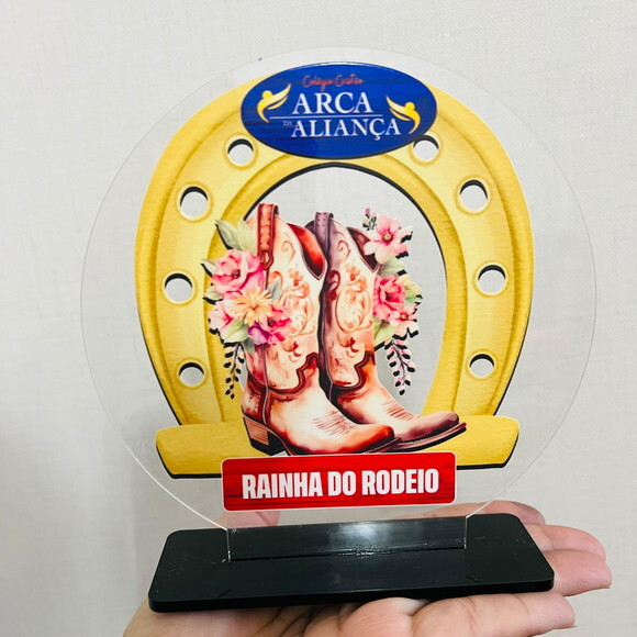 Kit 20 Unidades Troféu em Acrílico Personalizado
