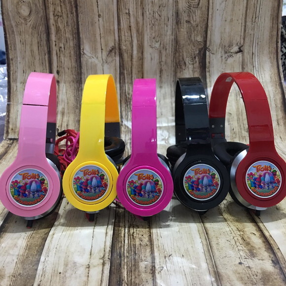 Kit 20 Unidades Trolls- Fone de Ouvido Personalizado