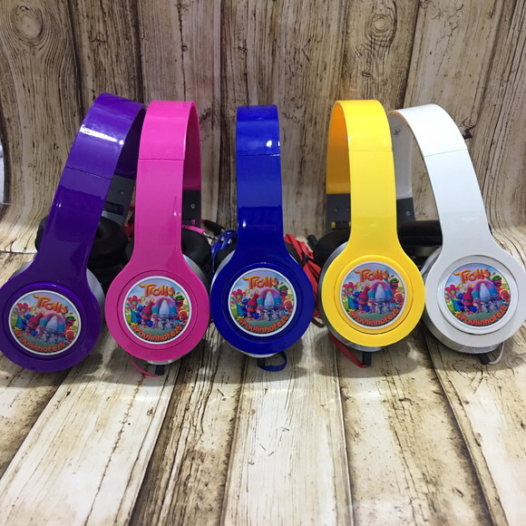 Kit 20 Unidades Trolls- Fone de Ouvido Personalizado