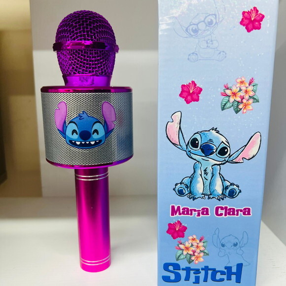 Kit com 20 Unidades de Microfone Karaokê Personalizado