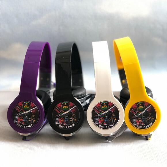 Kit com 20 Unidades Fones Personalizados Ninjago