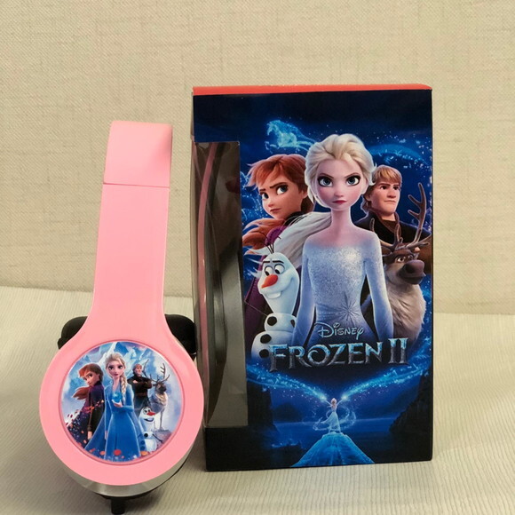 Kit com 20 Unidades Frozen Fones Personalizados e Caixinhas