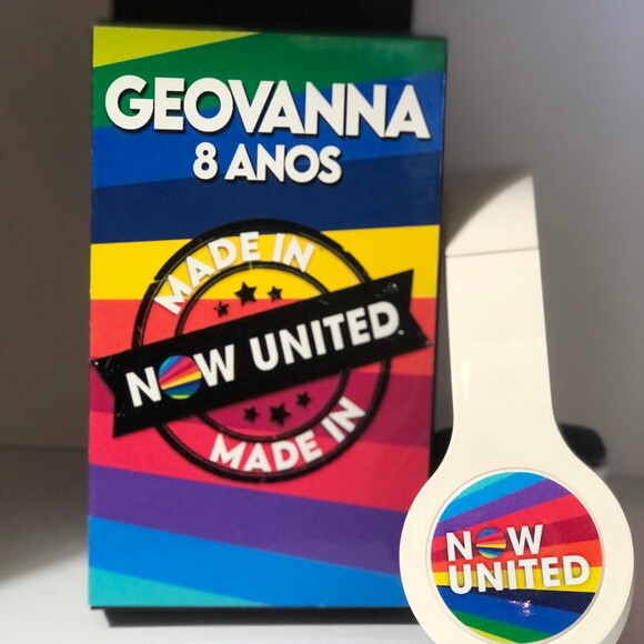 Kit com 20 Unidades Now United Fone Personalizados