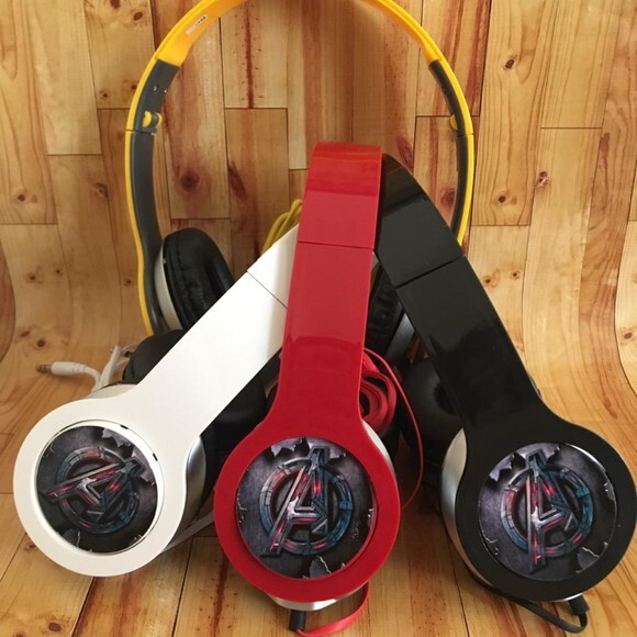 Kit com 20 Unidades Vingadores Fones Personalizados