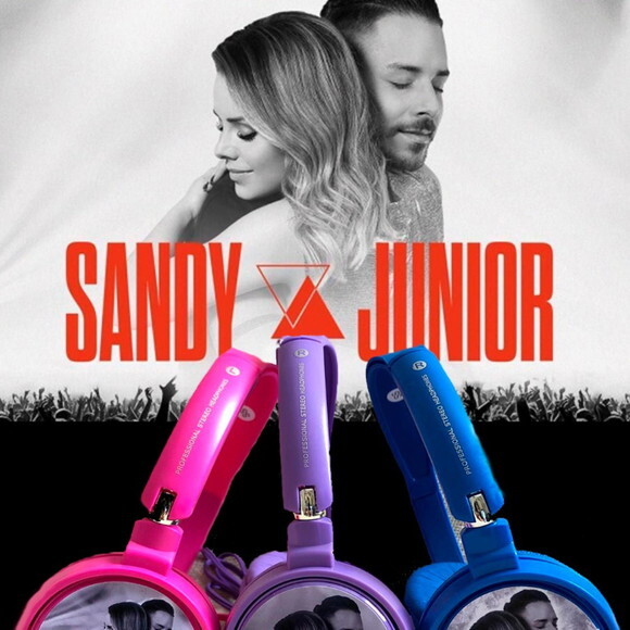 Sandy e Júnior Fone Personalizado