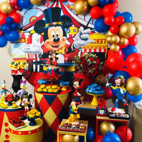 Decoração Tema Circo do Mickey