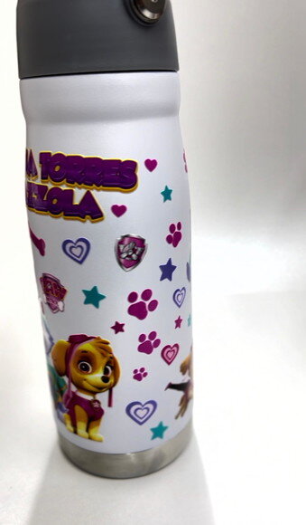 Garrafa Térmica Flip Straw Personalizada
